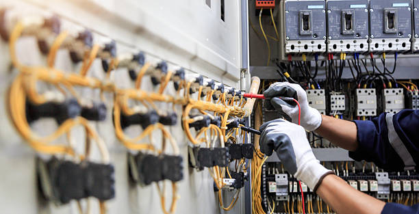 Professional Electrician technician working in Slippery Rock, PA